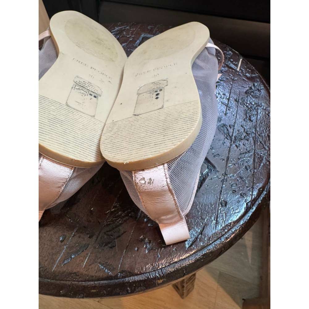 Women's Free People Ballet Flats Size 10 Pink - Picture 3 of 7